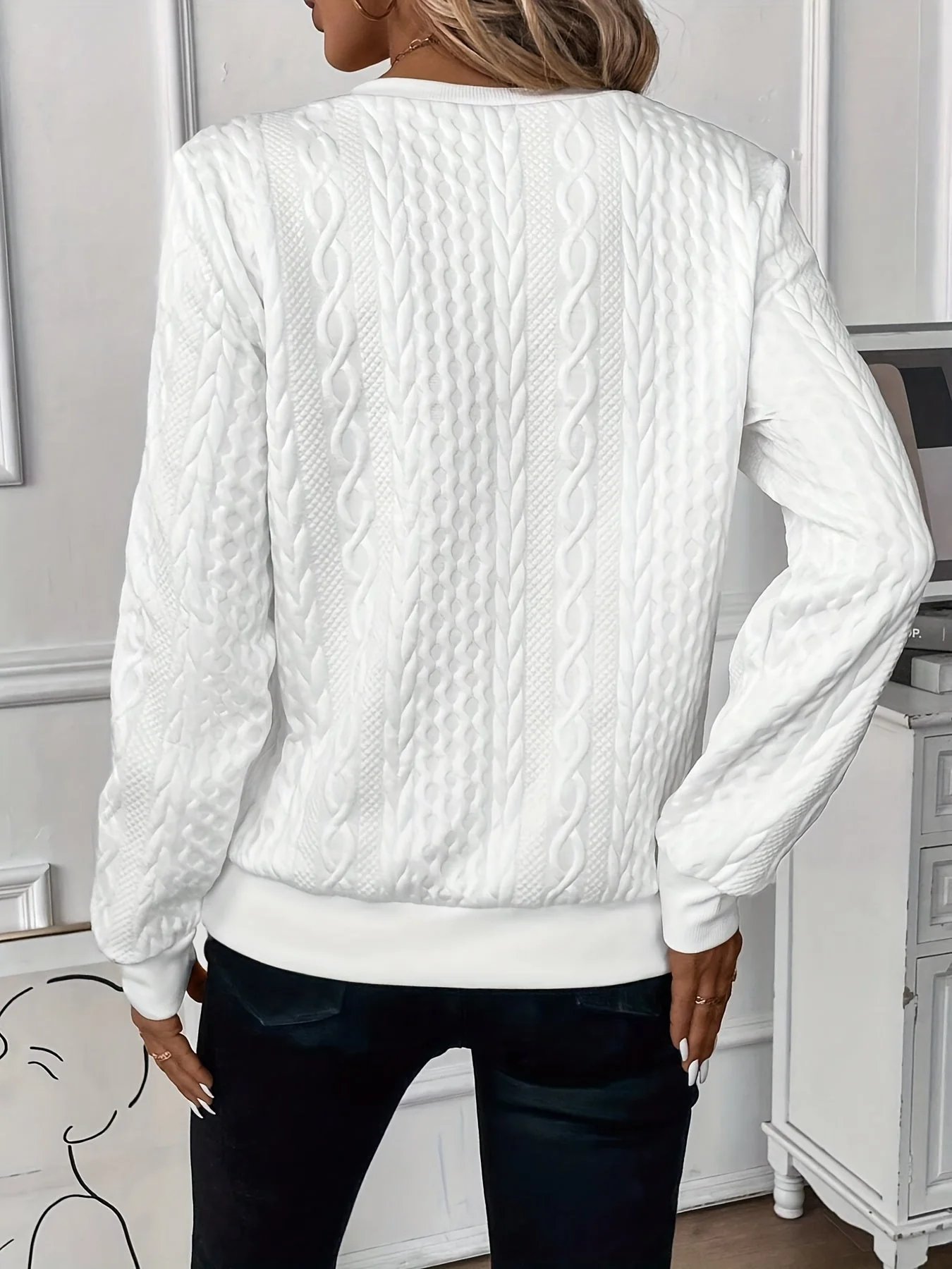 Louane – Chicer und eleganter Strickpullover - Image 4