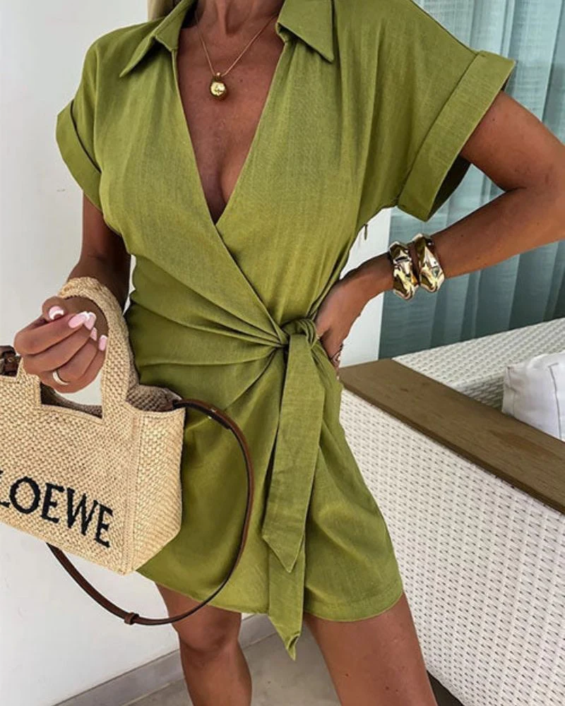 Louise™ | Eleganter Kurzarm-Jumpsuit - Image 2