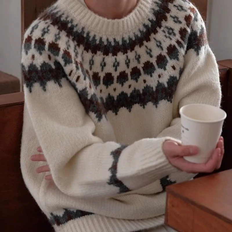 Lucas | Vintage Icelandic Sweater - Image 3