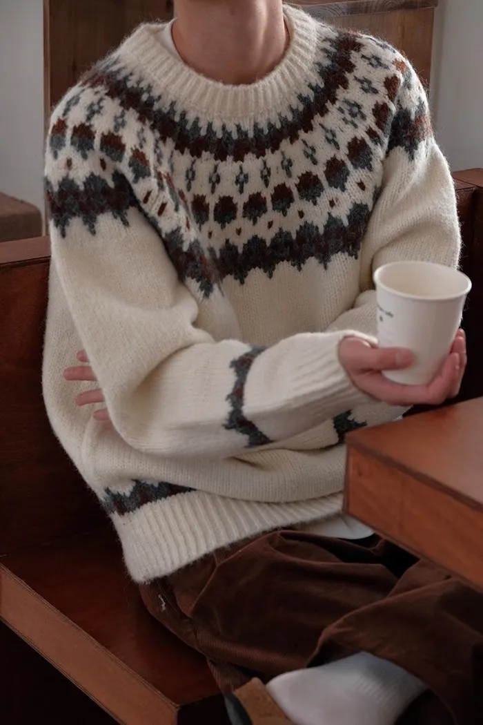 Lucas | Vintage Icelandic Sweater - Image 6