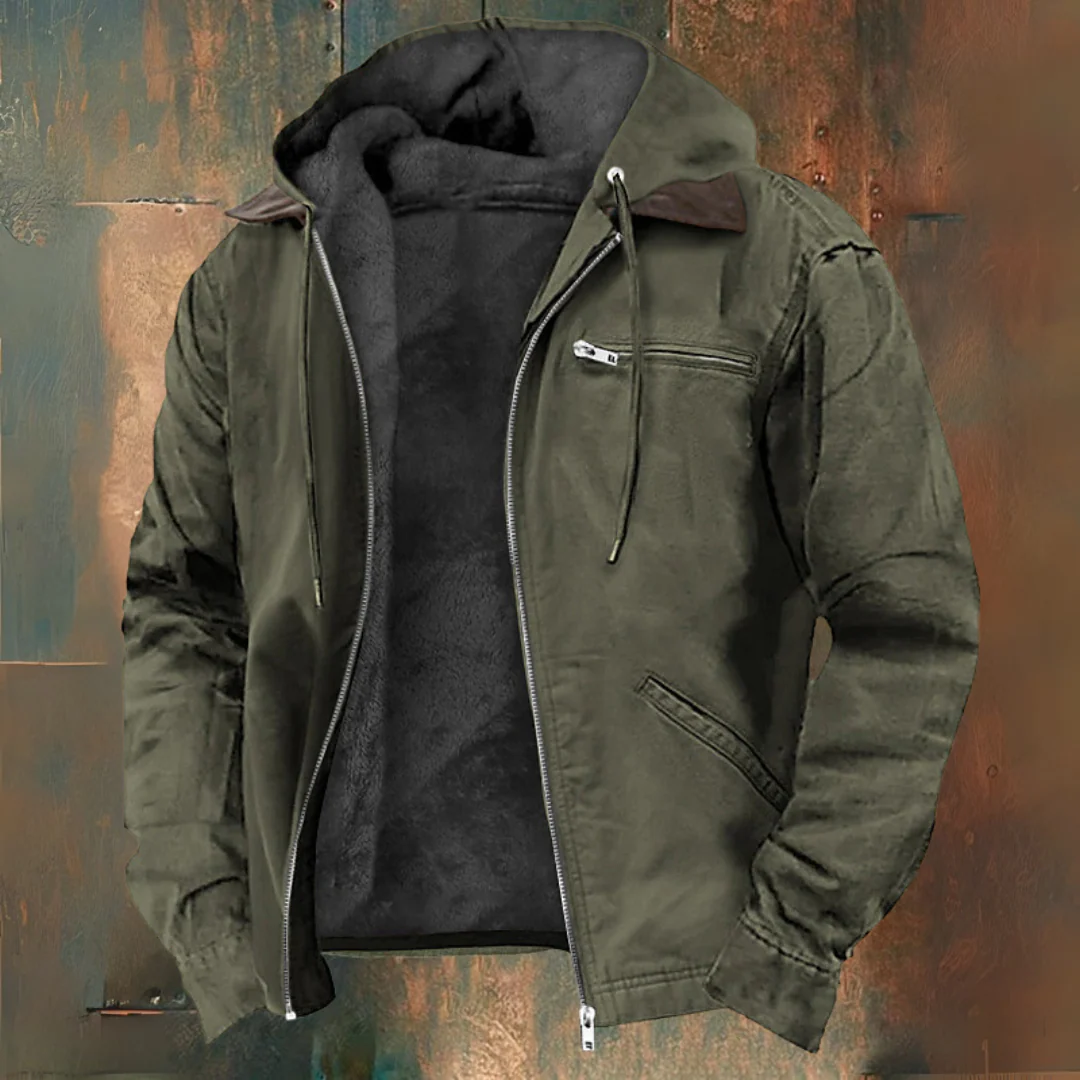 Luccas – Kapuzen Jacke Mit Reißverschluss - Image 2