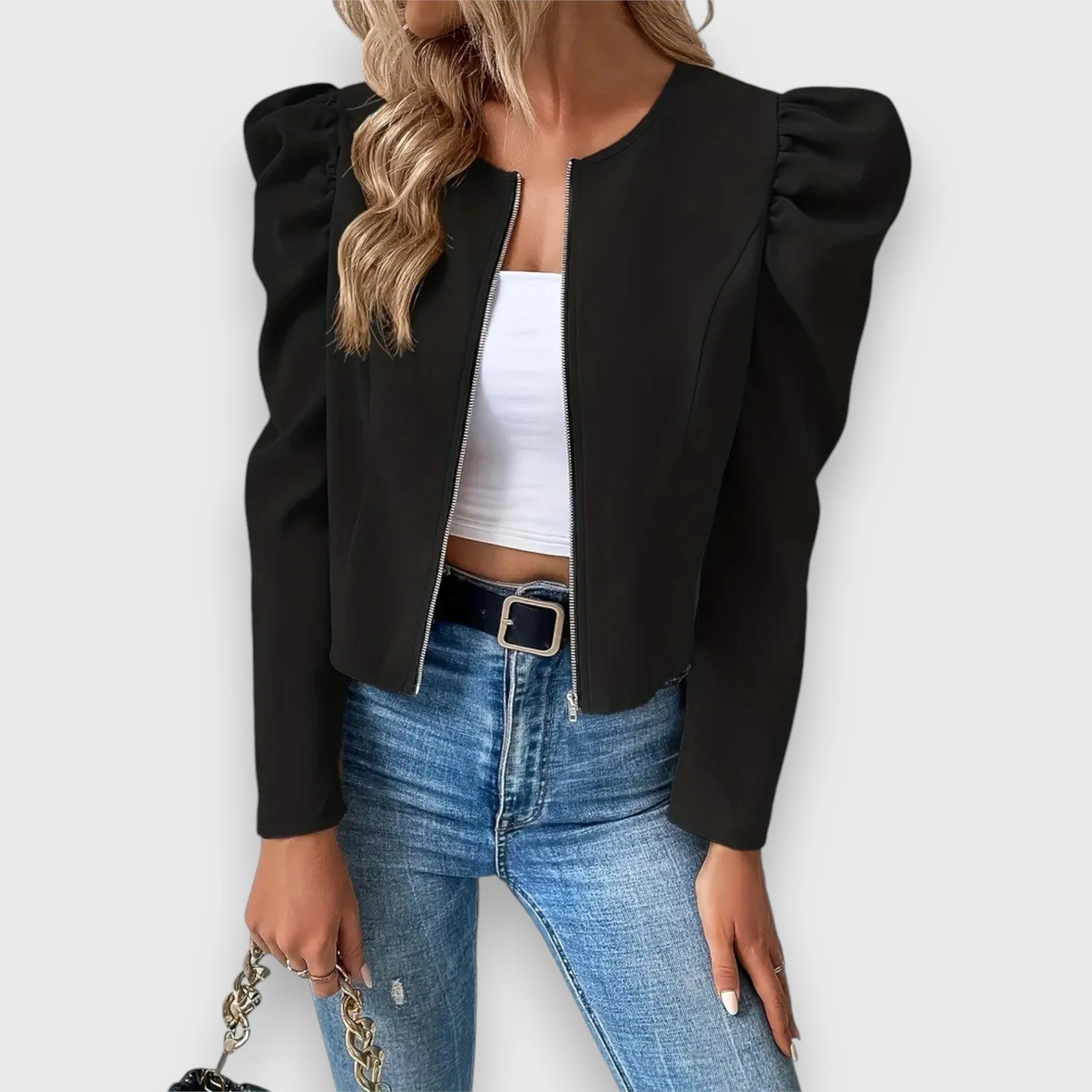 Lucia – Jacke mit Puffärmeln - Image 5