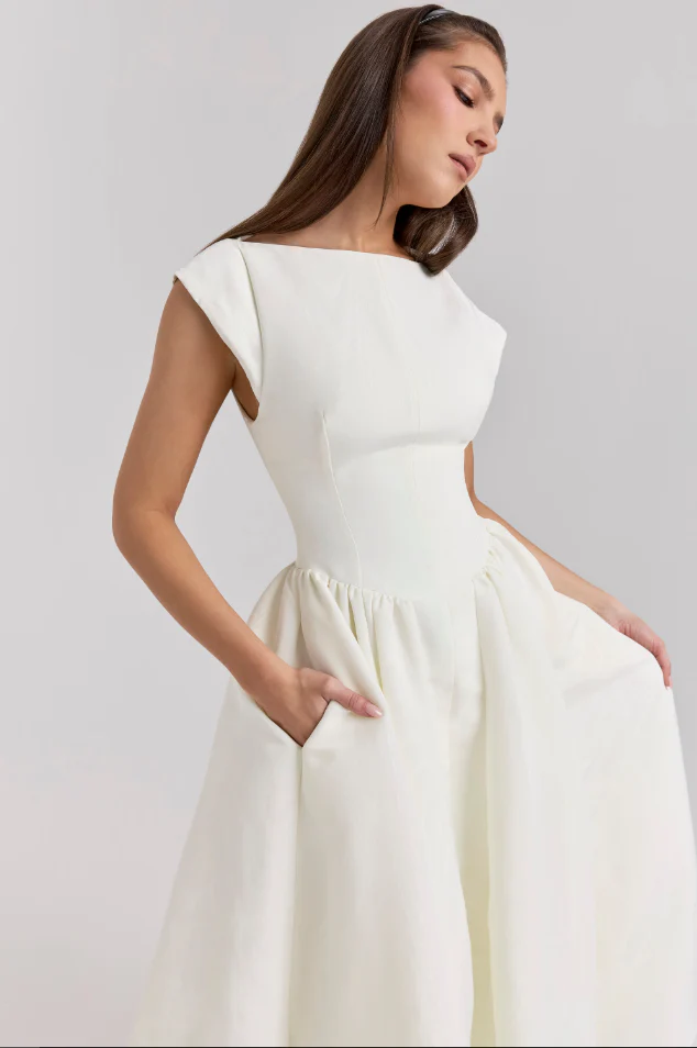Lucia - Plissiertes Midikleid - Image 2