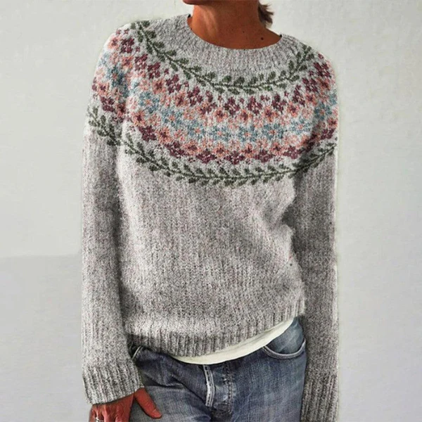 Luciaa - Handge Fertigt Woll Pullover