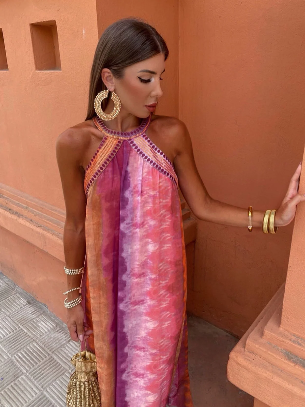 Luciana  | Sommerkleid im Aquarell-Design - Image 5