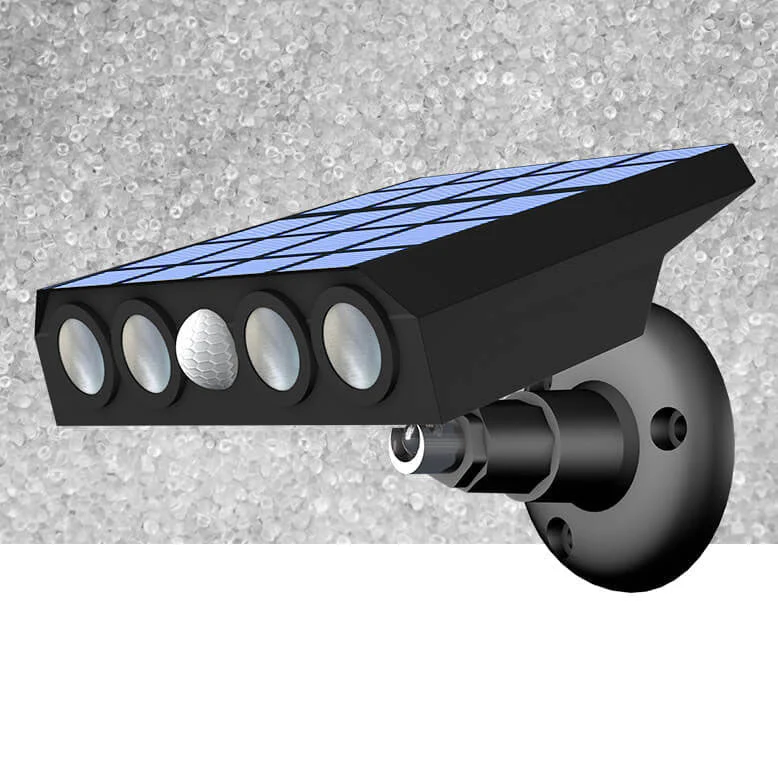 LumaBeam 5-LED Außenwandleuchte – Sicherheitslampe mit Bewegungsmelder - Image 5