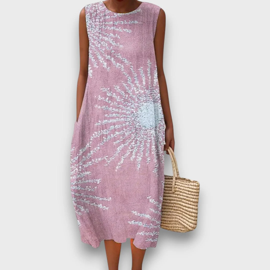 Lumaris – Kleid mit Sonnenmotiv - Image 4
