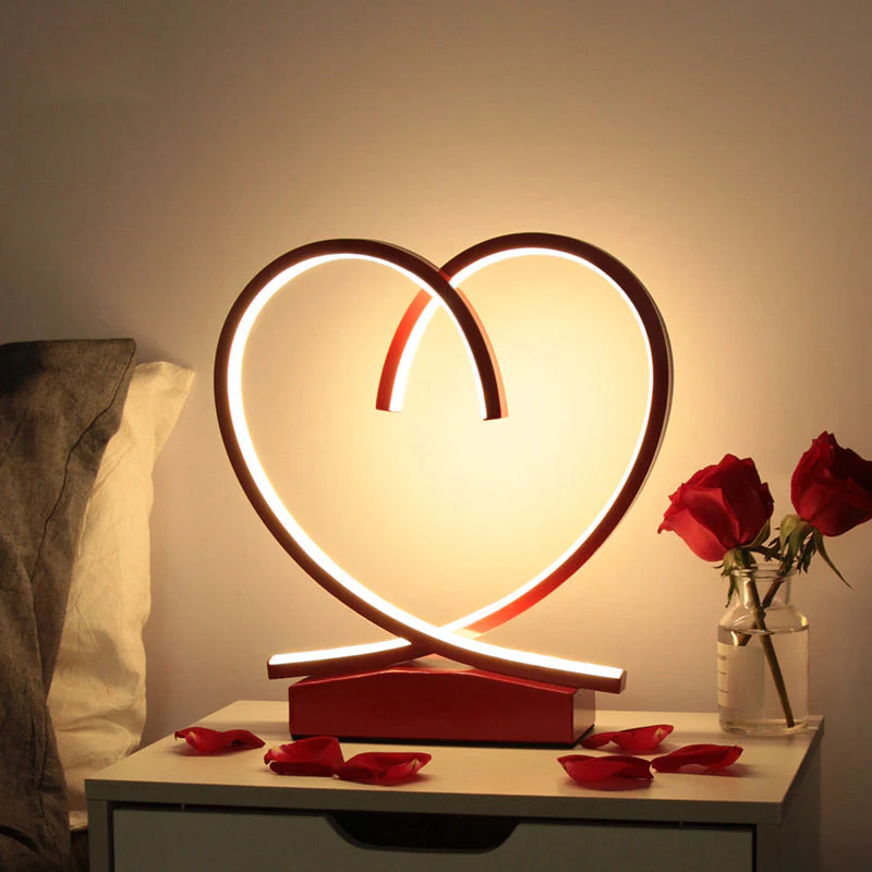 Lumeloop – Moderne Schleifenform romantische Tischlampe - Image 3