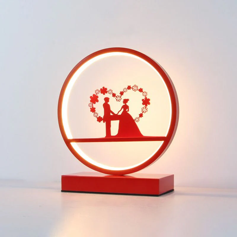 Lumeloop – Moderne Schleifenform romantische Tischlampe - Image 8