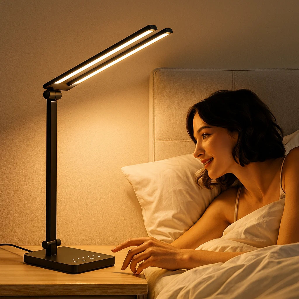 Luméno | Verstellbare, faltbare LED-Schreibtischlampe - Image 2