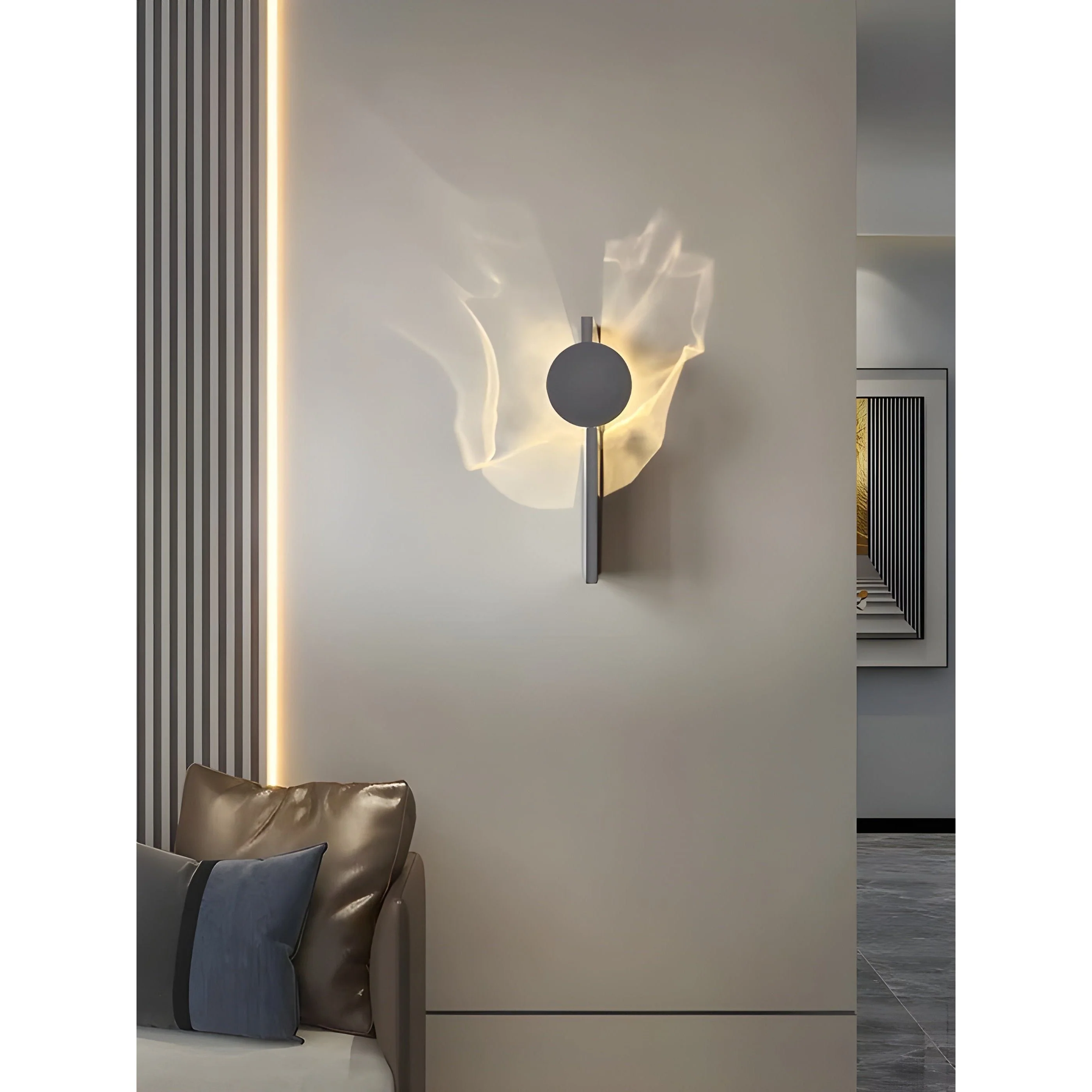 LumiAura Elegante LED-Wandleuchte – Minimalistisches Design - Image 4