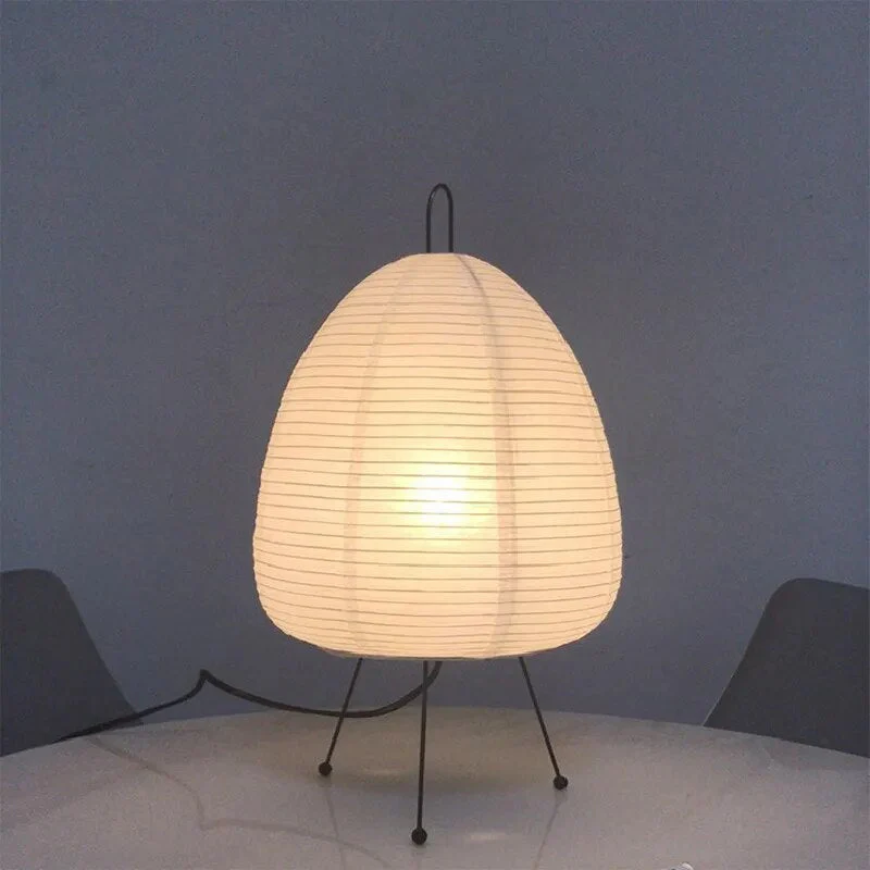 LumiGlow Japanische Reis-Papier Lampe – Stilvolle Innenbeleuchtung - Image 2