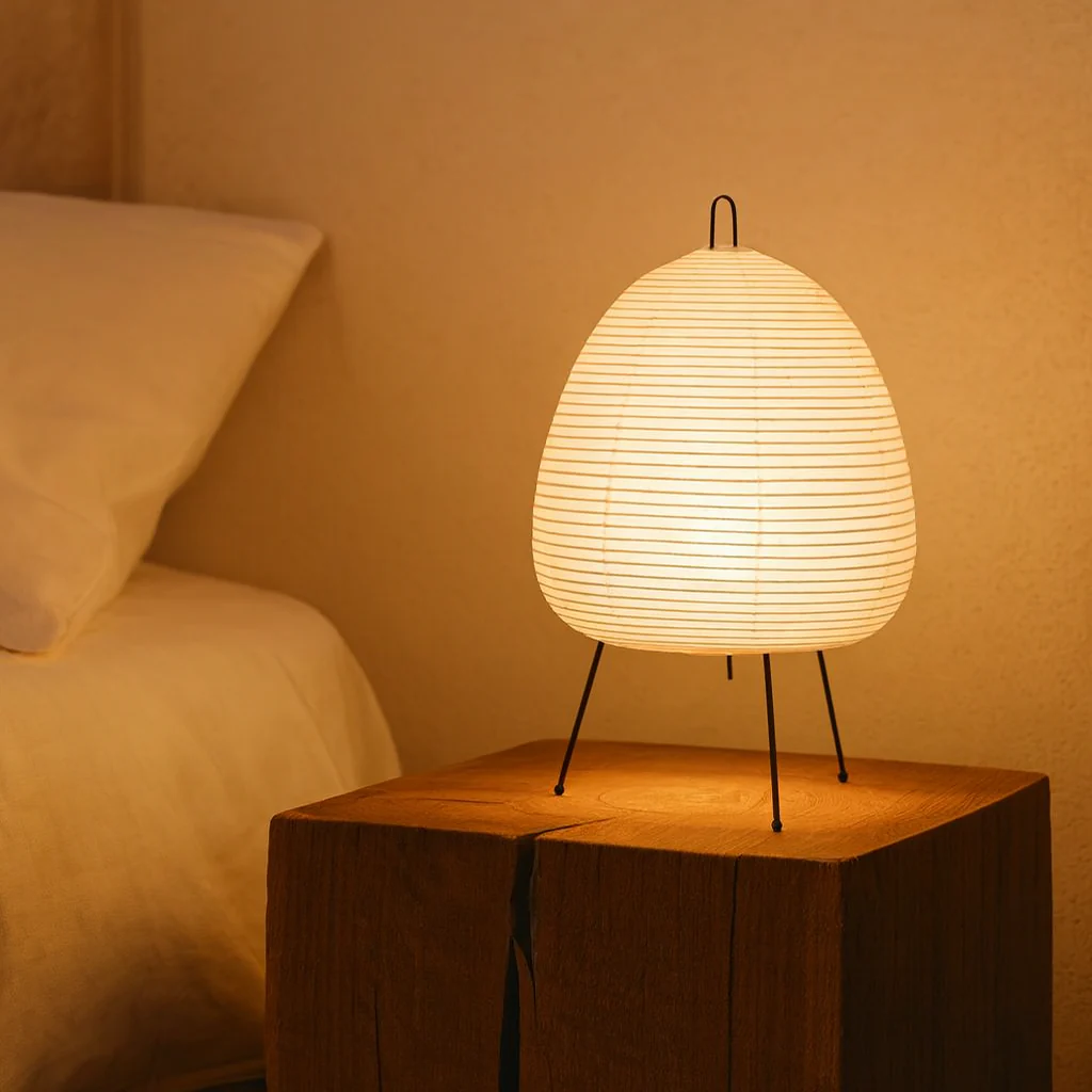 LumiGlow Japanische Reis-Papier Lampe – Stilvolle Innenbeleuchtung - Image 7