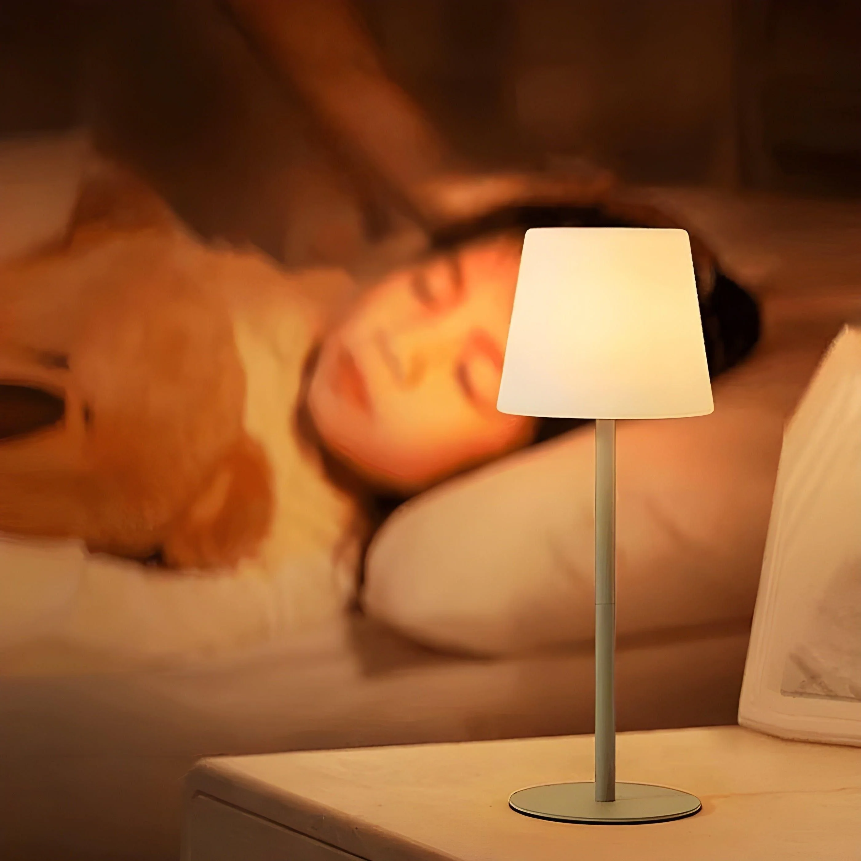 LumiGlow – Kabellose wiederaufladbare Lampe mit einstellbarer warmen Beleuchtung - Image 2