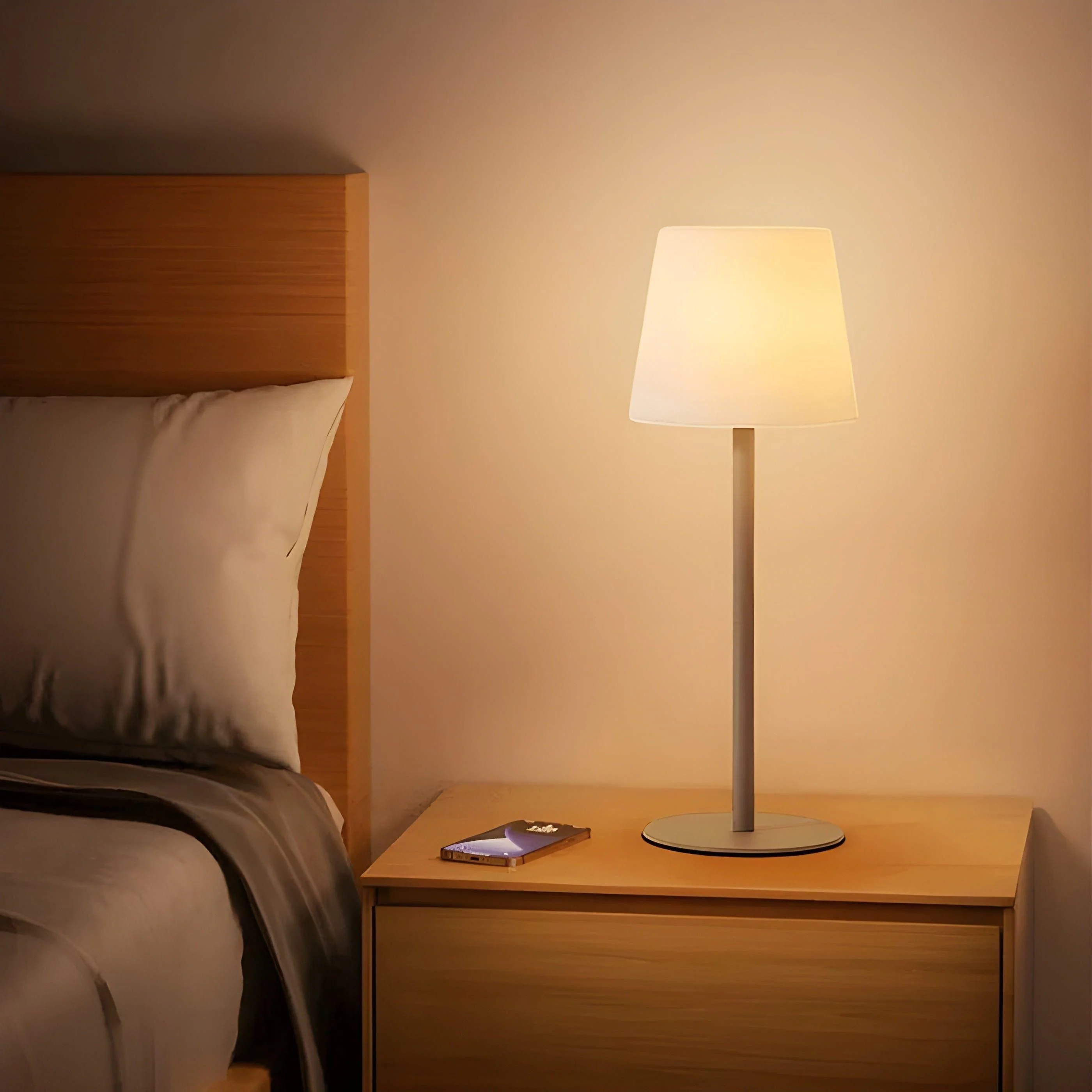 LumiGlow – Kabellose wiederaufladbare Lampe mit einstellbarer warmen Beleuchtung - Image 3