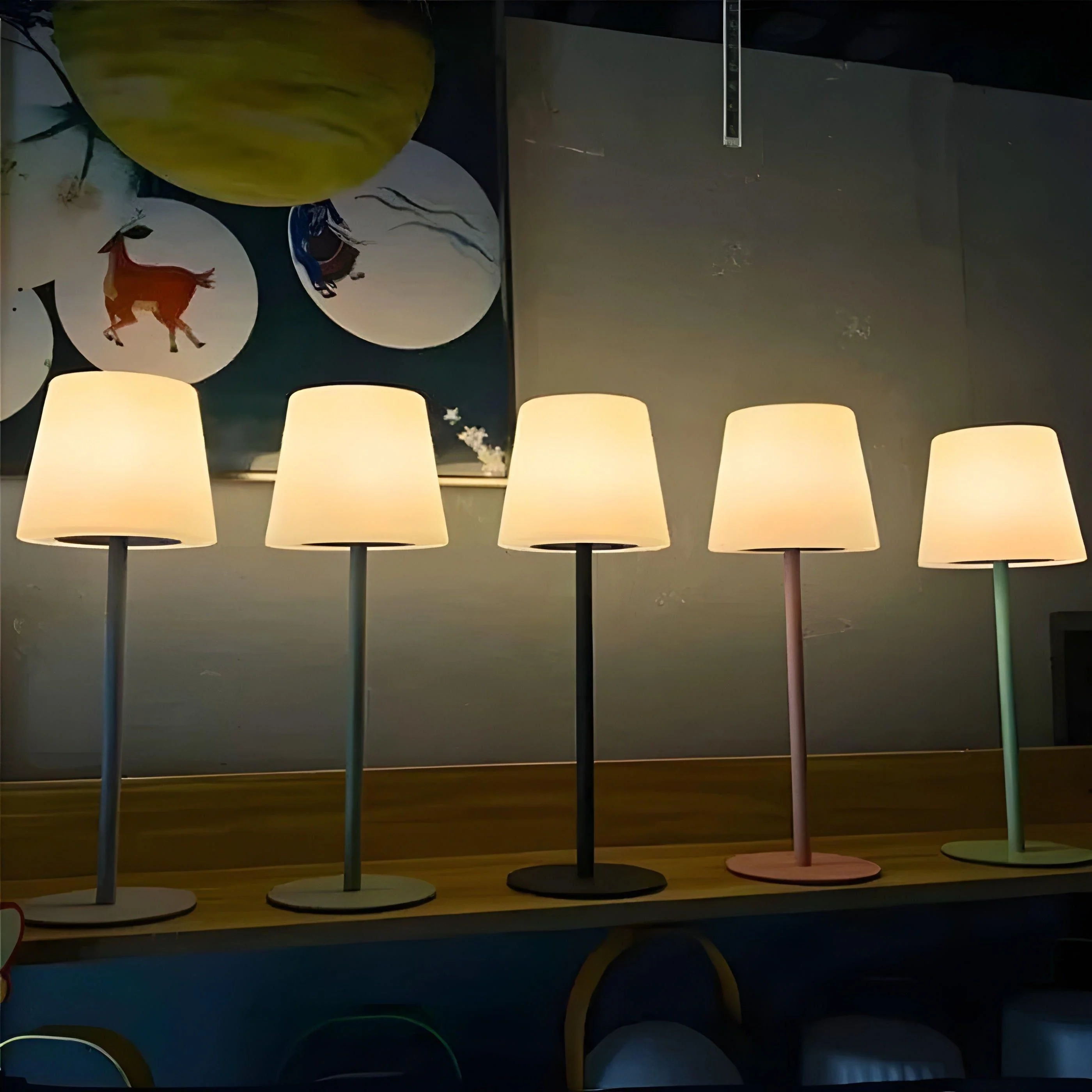 LumiGlow – Kabellose wiederaufladbare Lampe mit einstellbarer warmen Beleuchtung - Image 5