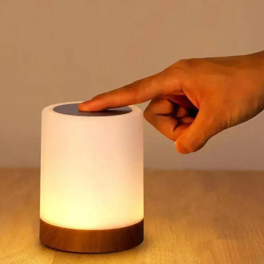 LumiGlow wiederaufladbare Stimmungsleuchte mit Touch-Steuerung - Image 4