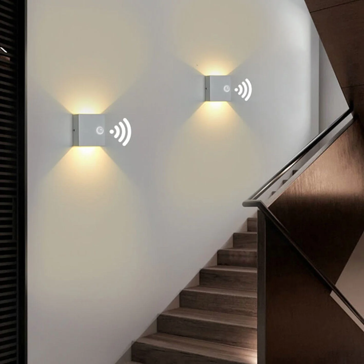 LumiGuard LED-Wandlampe mit Bewegungsmelder – Moderne Außenbeleuchtung - Image 3