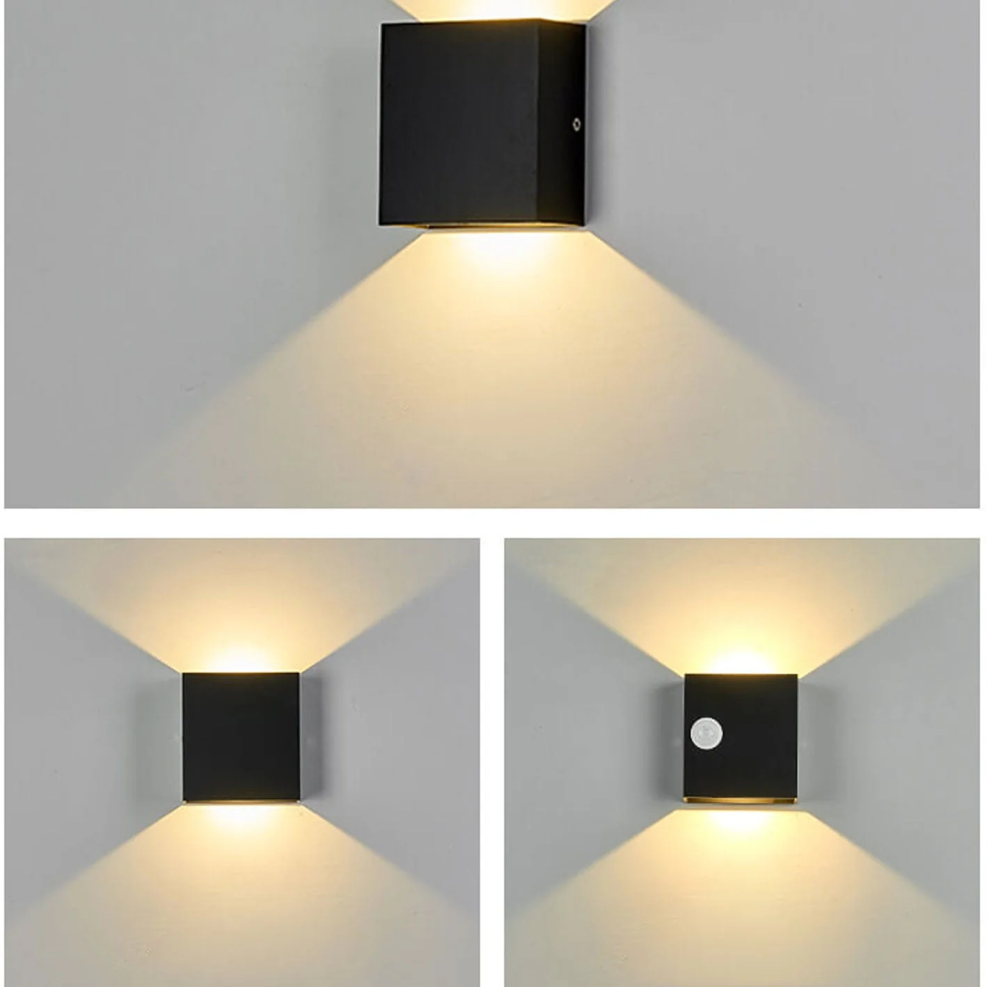 LumiGuard LED-Wandlampe mit Bewegungsmelder – Moderne Außenbeleuchtung - Image 5