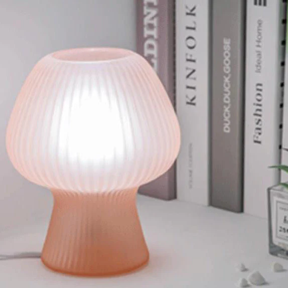 LumiMuse Vintage Glasbettlampe – Verstellbare LED-Nachttischbeleuchtung - Image 3