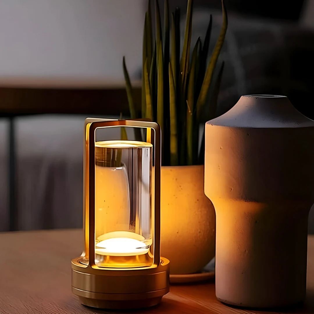 LuminaGlow | Tragbare, dimmbare Tischleuchte für Schlafzimmer und Büro - Image 2