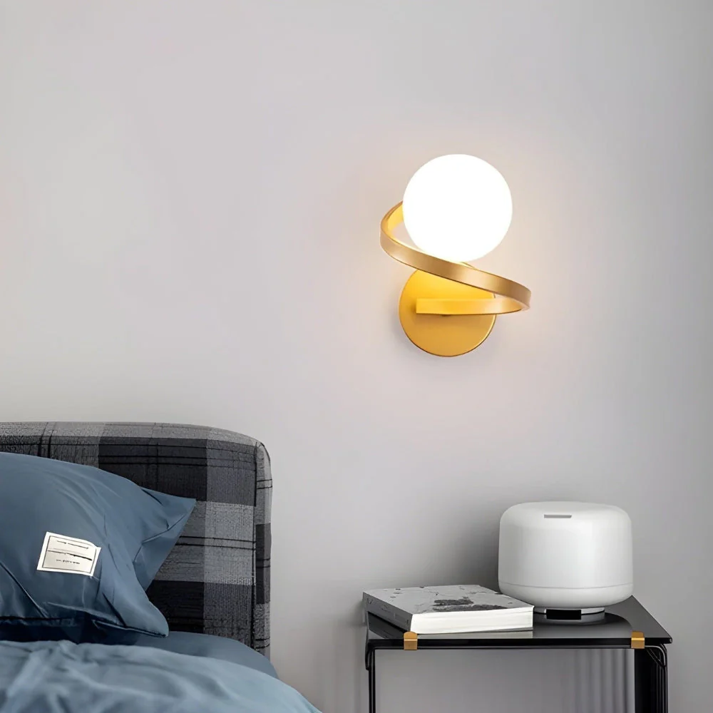 LumiSpire – Spirale LED-Wandleuchte mit modernem Design - Image 2
