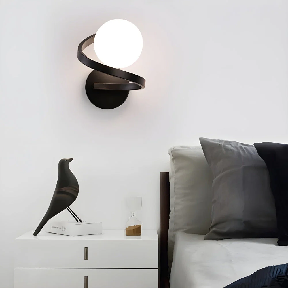 LumiSpire – Spirale LED-Wandleuchte mit modernem Design - Image 3