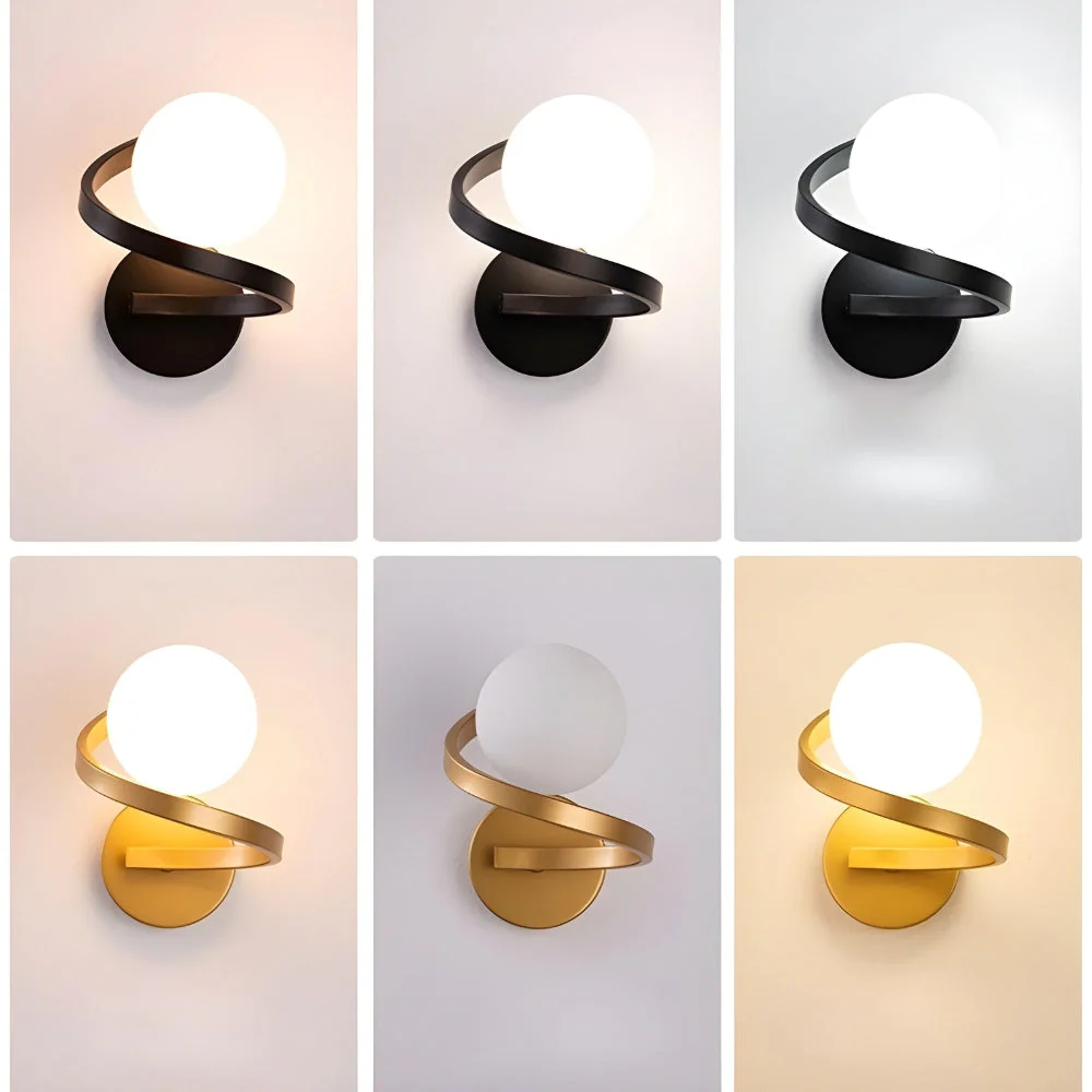 LumiSpire – Spirale LED-Wandleuchte mit modernem Design - Image 6