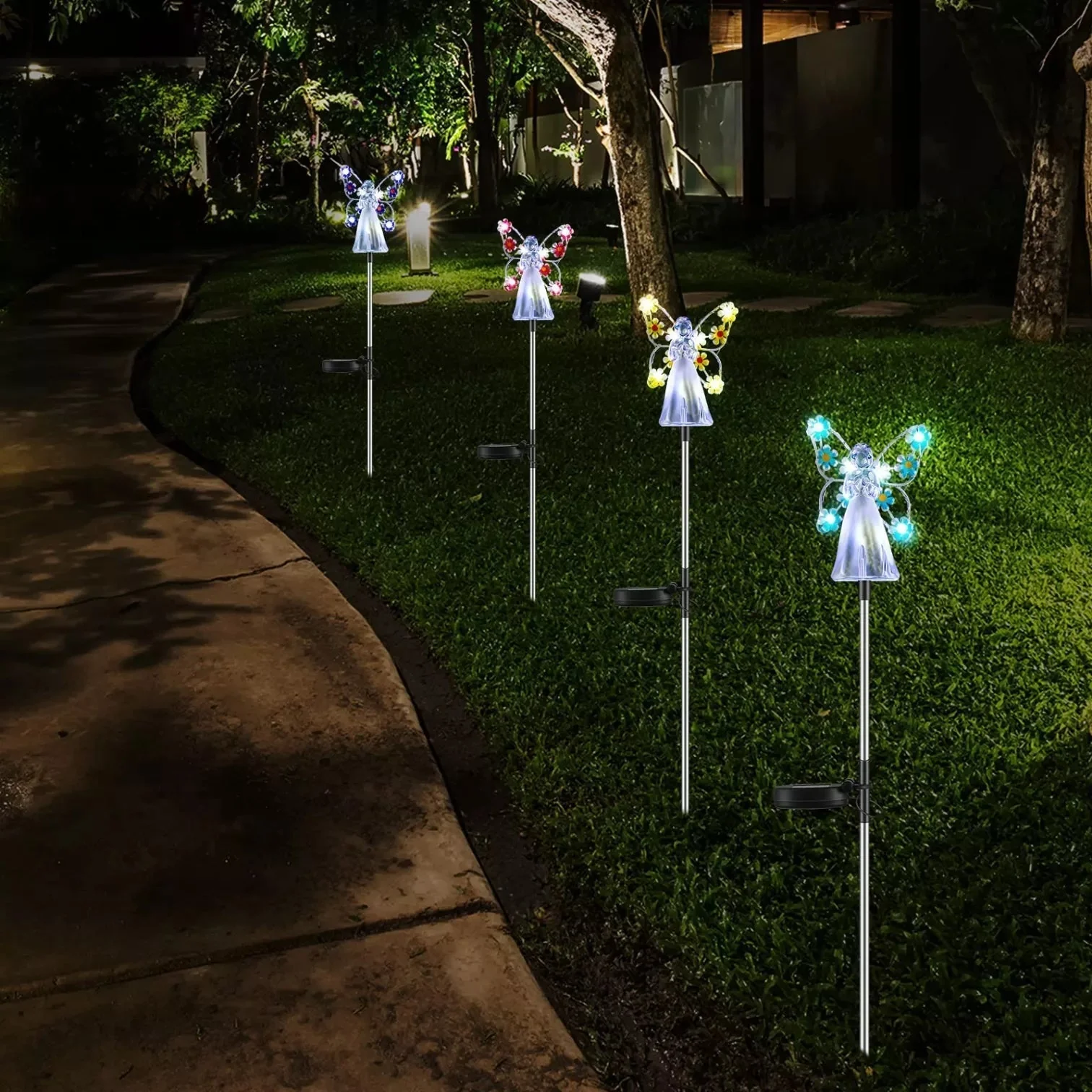LumiWings Solarbetriebene Schmetterlingslichter – Verzaubernde Außenbereich Gartendekoration - Image 3