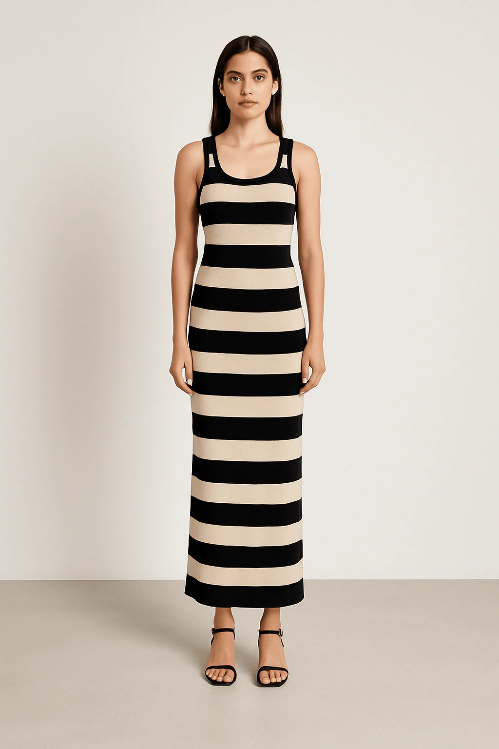 Luna Cutout Knit Maxi Dress