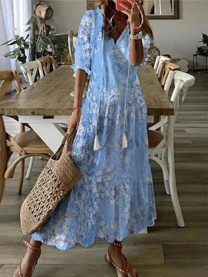Luna | Elegantes Boho-Kleid mit figurfreundlichem Design - Image 3