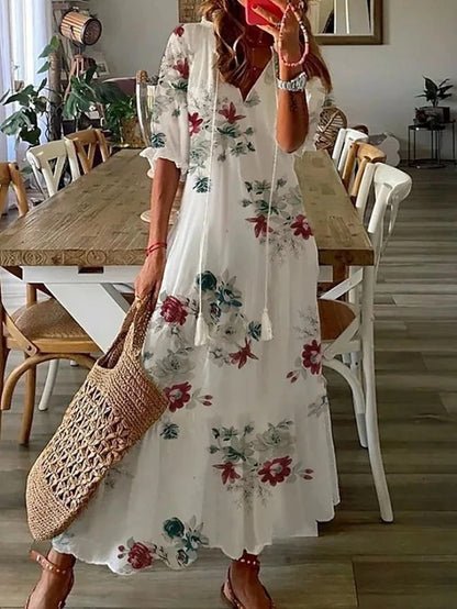 Luna | Elegantes Boho-Kleid mit figurfreundlichem Design - Image 4