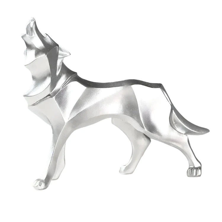 LupoForm – Geometrische Ulvenstatue mit scharfkantigem Design für moderne Räume - Image 10
