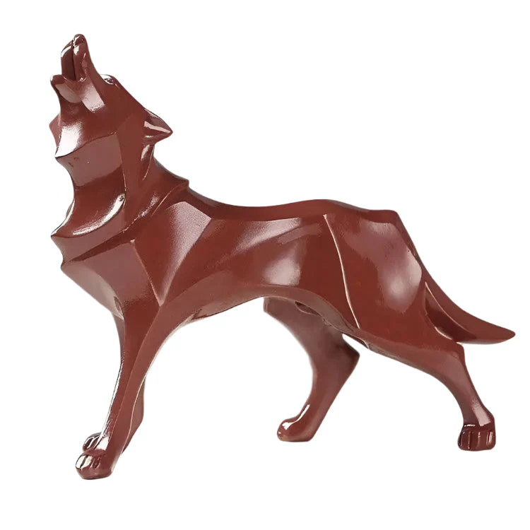 LupoForm – Geometrische Ulvenstatue mit scharfkantigem Design für moderne Räume - Image 8