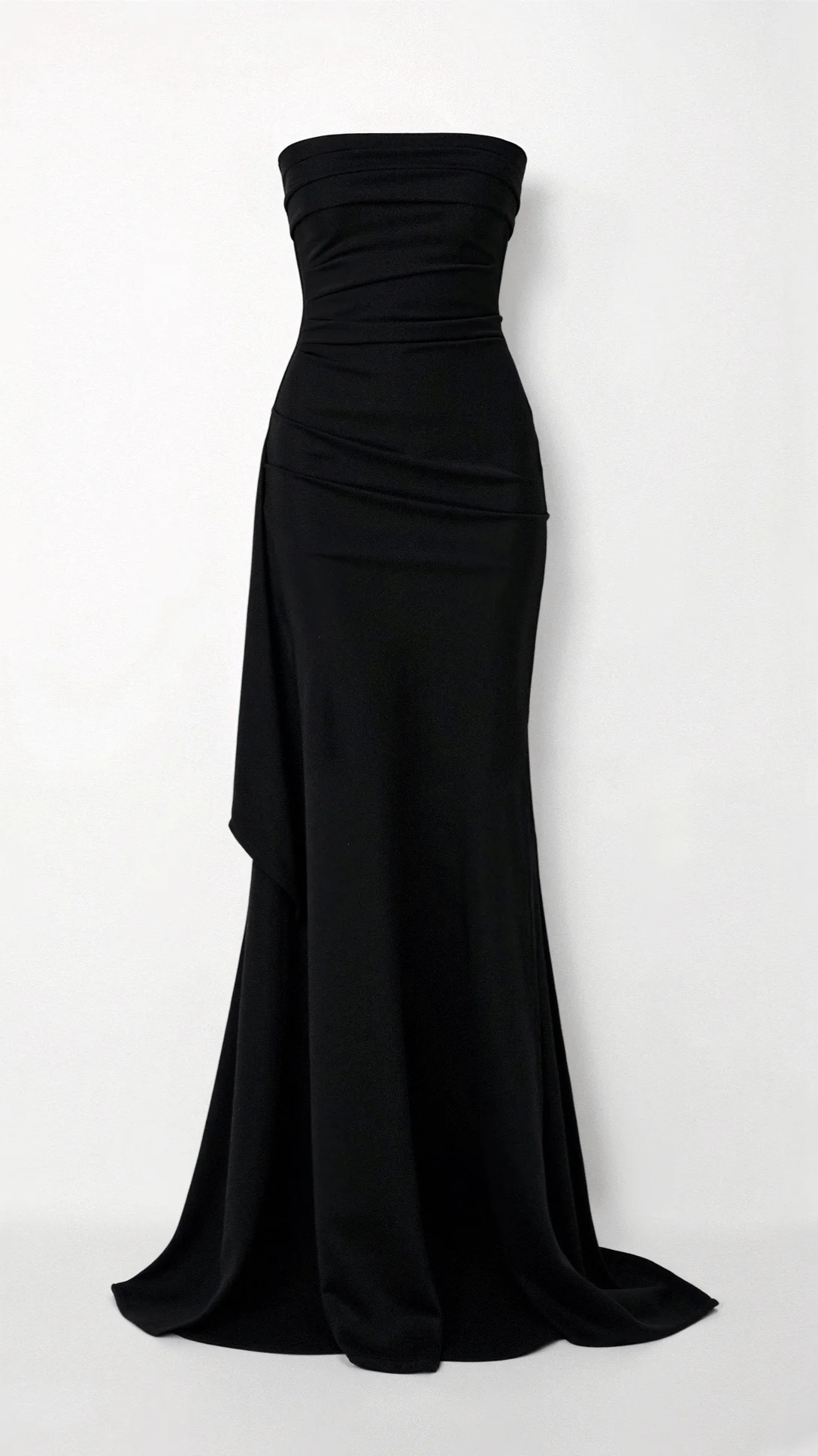 Lynn Tube Abendkleid mit Oberschenkelschlitz