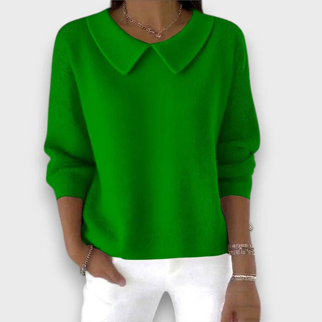Lynora – Pullover mit Kragendetail - Image 2