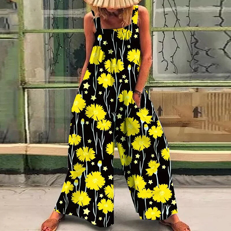 Lyra - Boho Print Jumpsuit - Image 3