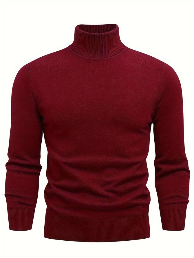 Lysander - herren vielseitiger rollkragenpullover - Image 4