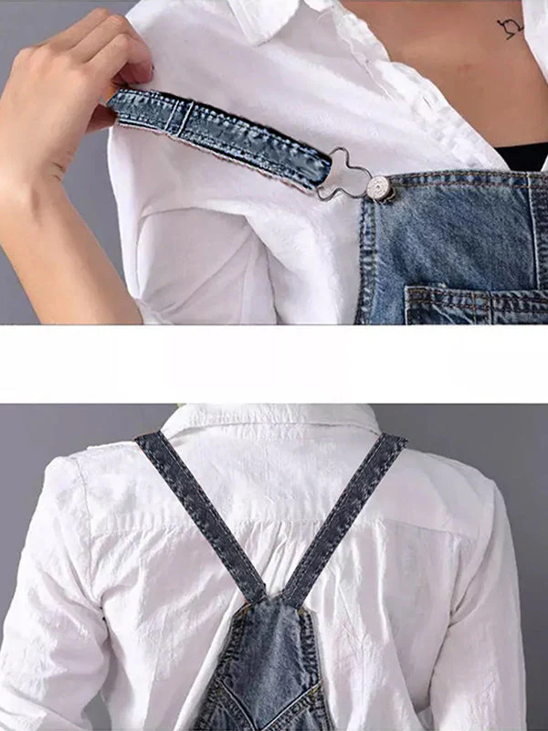 MABEL | DENIM-LATZKLEID - Image 7