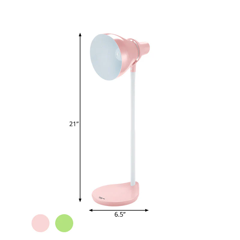 MacaronGlow – Tischlampe mit flexiblem Hornschirm - Image 3