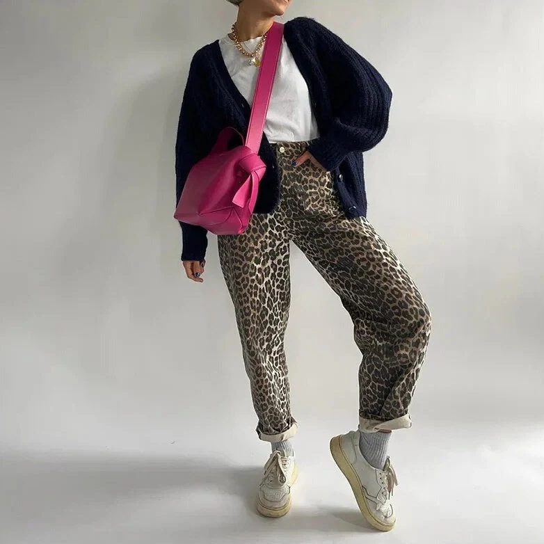 Madeline - Jeans mit Leopardenmuster - Image 4