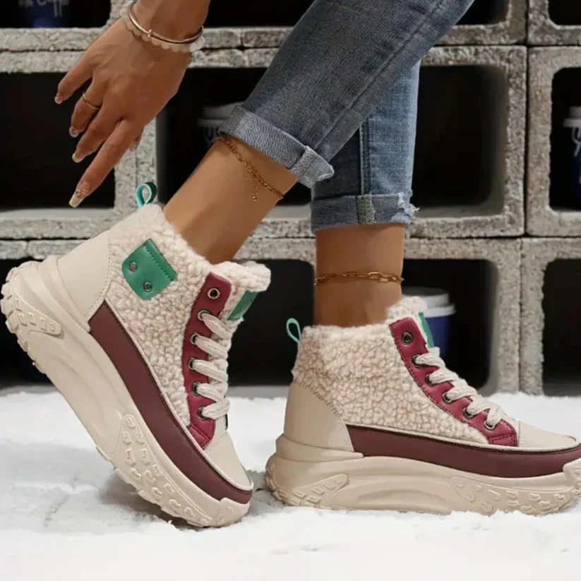 MADISON - WARME PLÜSCHSCHUHE MIT DICKER SOHLE - Image 2