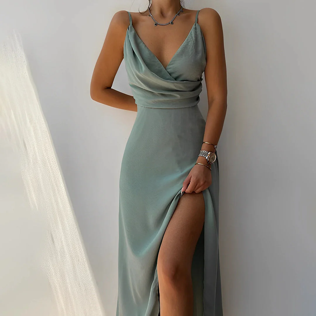 Maëlys  | Elegantes schulterfreies Kleid - Image 9