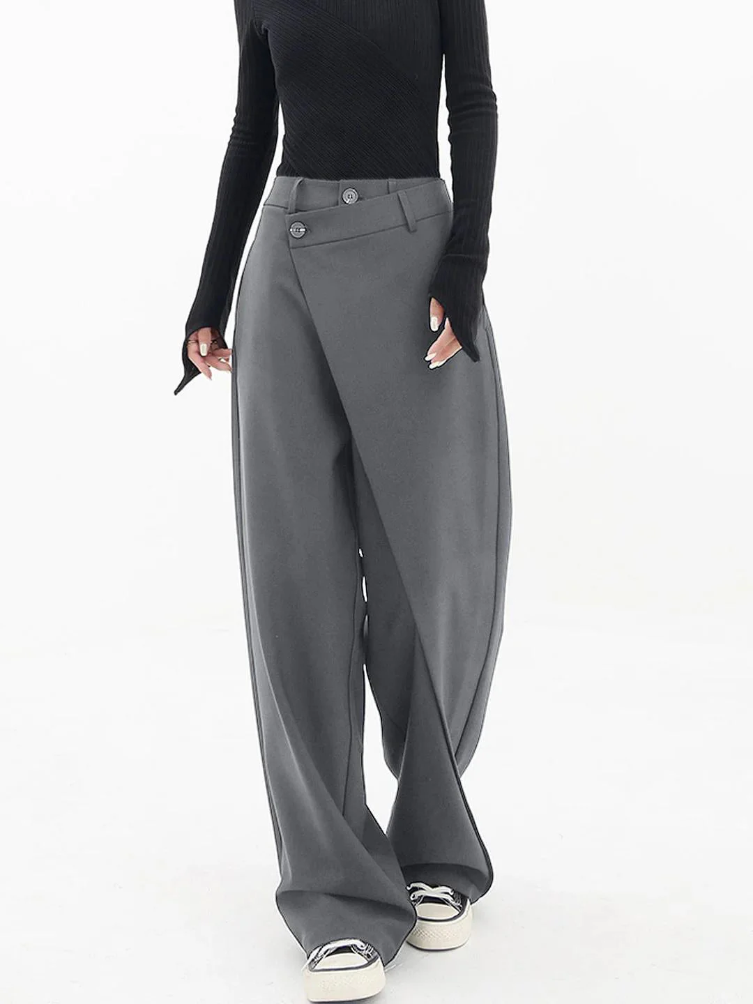 Magdalena | Asymmetrische Baggy-Hose - Image 9