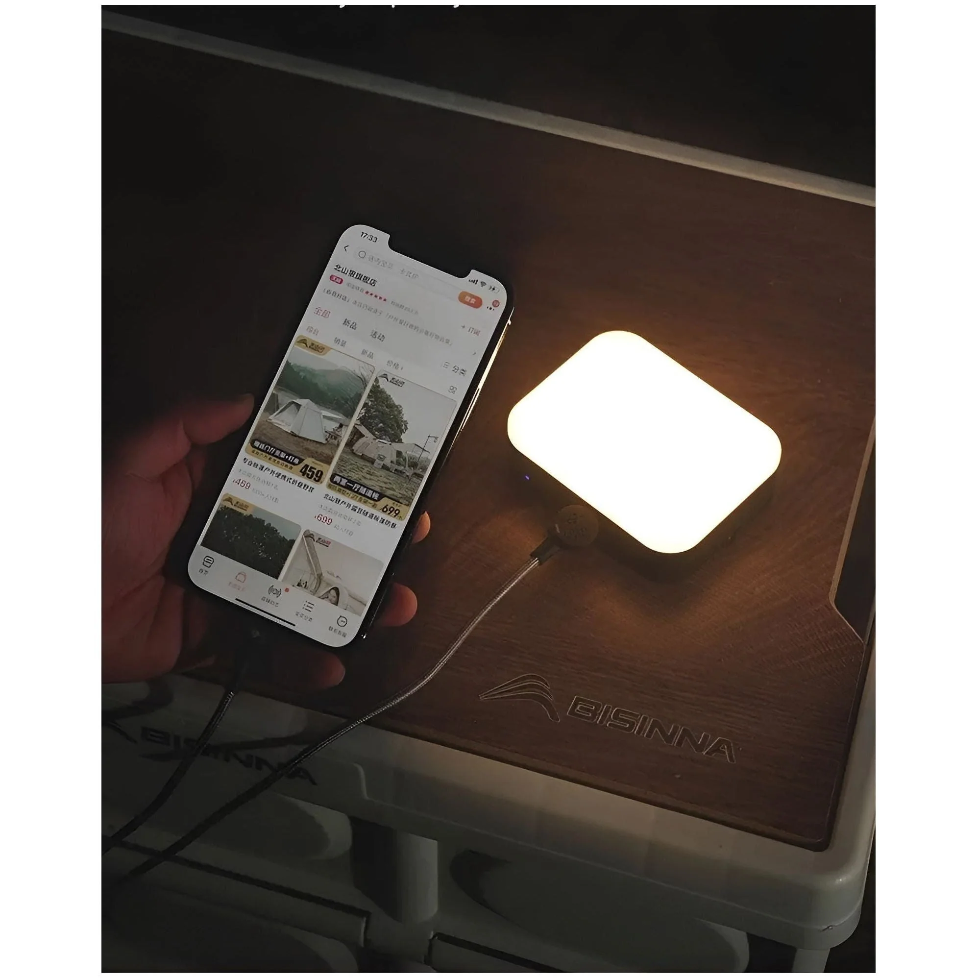 MagnaGlow – Magnetische wiederaufladbare LED-Lampe mit rundem, kompakt Design - Image 5