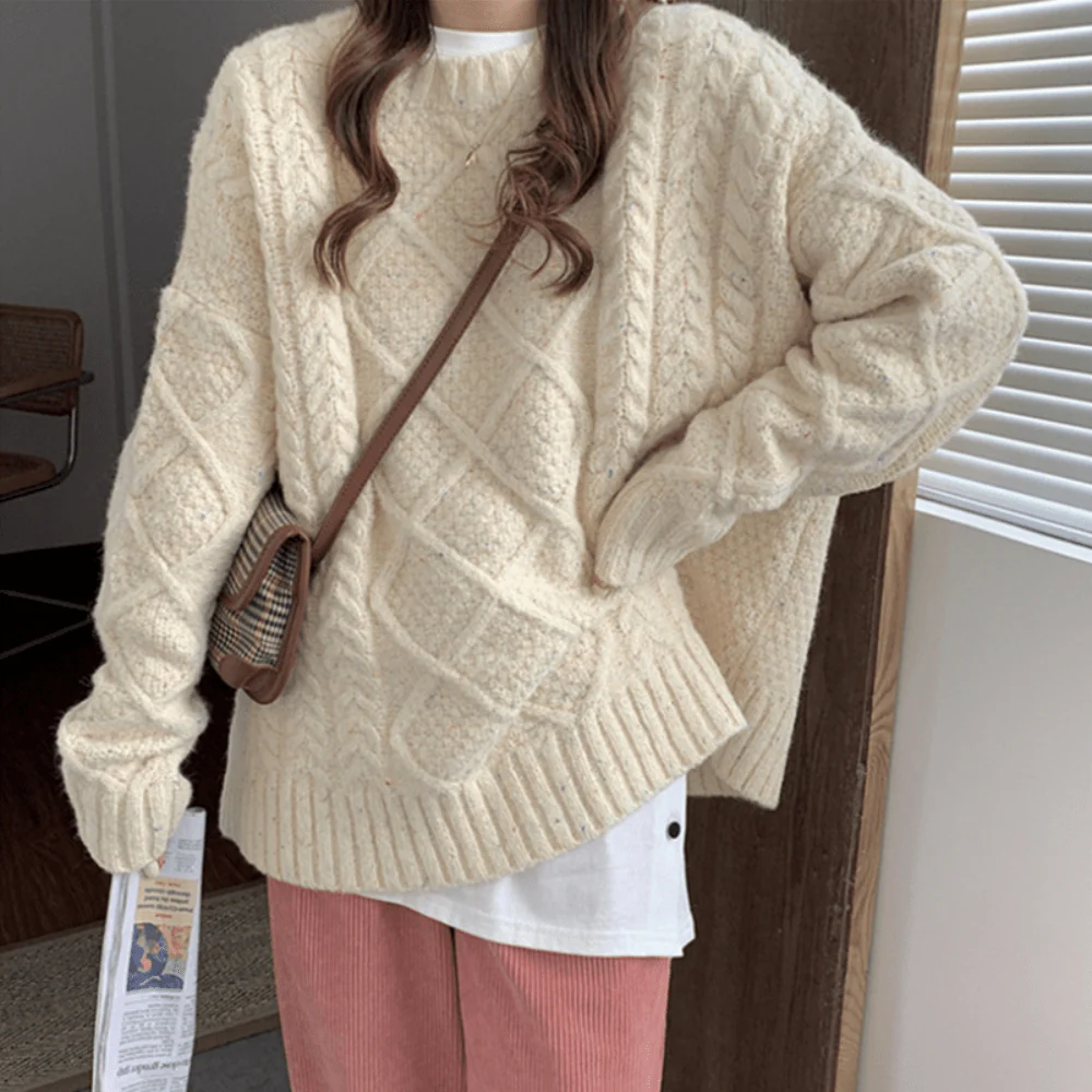 Magnolia Kabelstrickpullover - Image 2