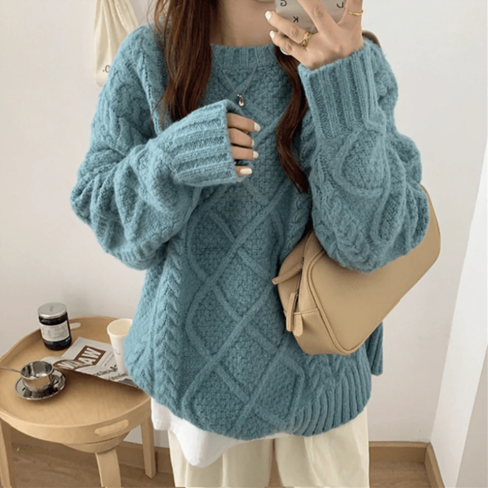 Magnolia Kabelstrickpullover - Image 4