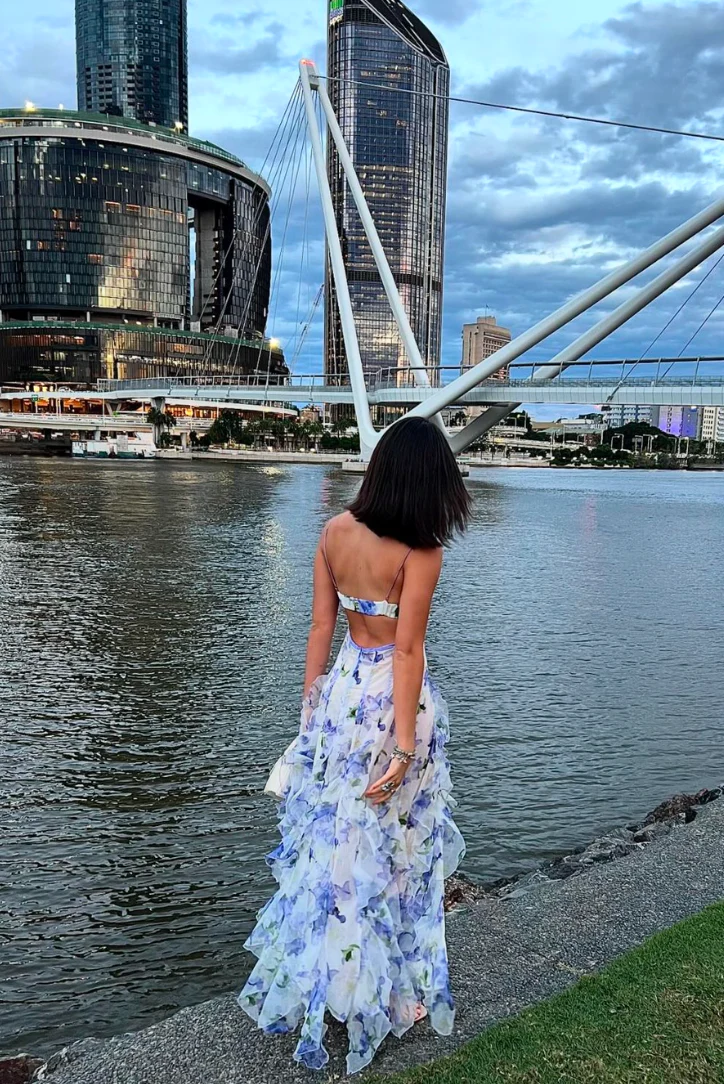 Maisie | Maxikleid mit Blumenmuster - Image 8