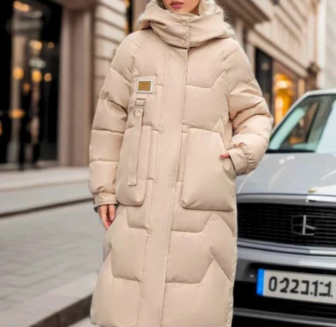 Majken - lange pufferjacke - winterparka - Image 4