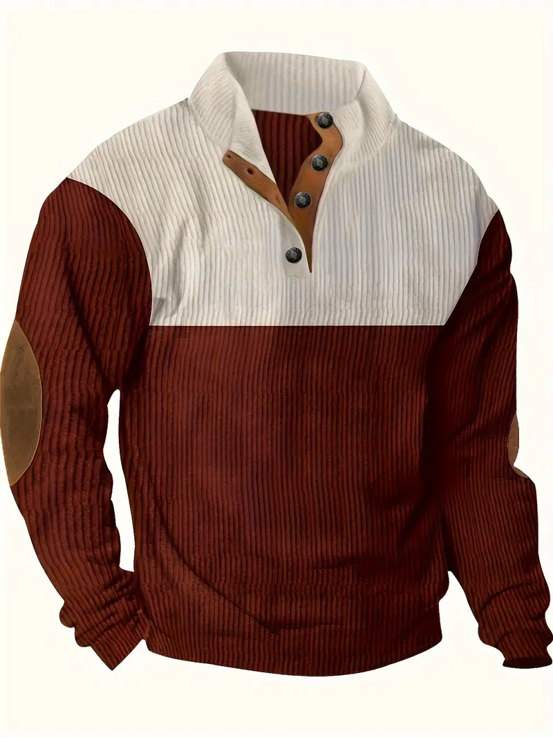 Manfred | Stylischer Color-Block Pullover - Image 4